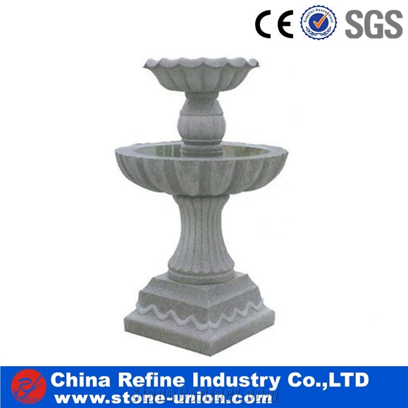 Dark Yellow Sandstone Fountain,Water Fountain, Carving Fountain for Indoor & Outdoor Decoration,Beautiful Garden Fountain