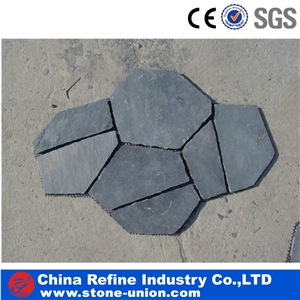 Flagstone, Irregular Flagstones, Flagstone Walkway Pavers,China Popular Cheap Rusty Brown Irregular Crazy Paving Random Flagstone for Walkway