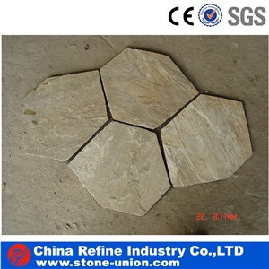 Flagstone Mats,Cheap Yellow Irregular Crazy Paving Flagstone for Walkway, Road Paving Stone, Driveway, Natural Paving Stone Decoration for Garden Flagstone Mats,Cheap Yellow Irregular Crazy Paving Flagstone for Walkway, Road Paving Stone, Driveway, Natural Paving Stone Decoration for Garden