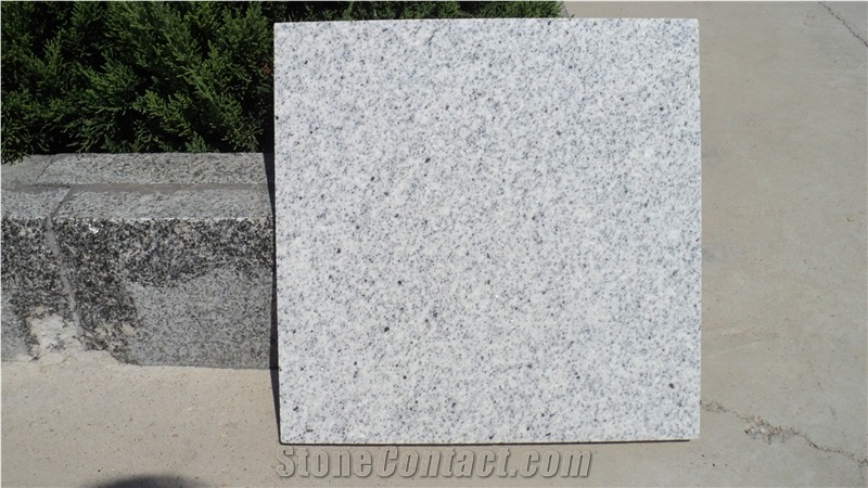 G365 Shandong White Top Grade Material Slabs Tiles Low Prices,Sesame Granite Tile, China White Granite,White Granite Top Grade Bushhammered Slabs