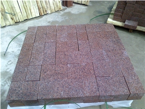 G386 Red Granite Slab, G386 Granite Tiles Wall Tiles Red Granite Skirting Peninsula Red Granite Floor Covering Shandong Shidao Granite Flooring