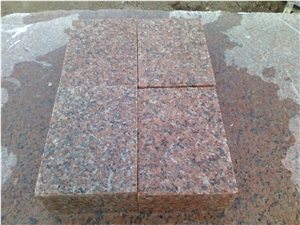 G386 Red Granite Slab, G386 Granite Tiles Wall Tiles Red Granite Skirting Peninsula Red Granite Floor Covering Shandong Shidao Granite Flooring