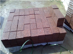 G386 Red Granite Slab, G386 Granite Tiles Wall Tiles Red Granite Skirting Peninsula Red Granite Floor Covering Shandong Shidao Granite Flooring