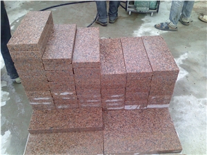 G386 Red Granite Slab, G386 Granite Tiles Wall Tiles Red Granite Skirting Peninsula Red Granite Floor Covering Shandong Shidao Granite Flooring