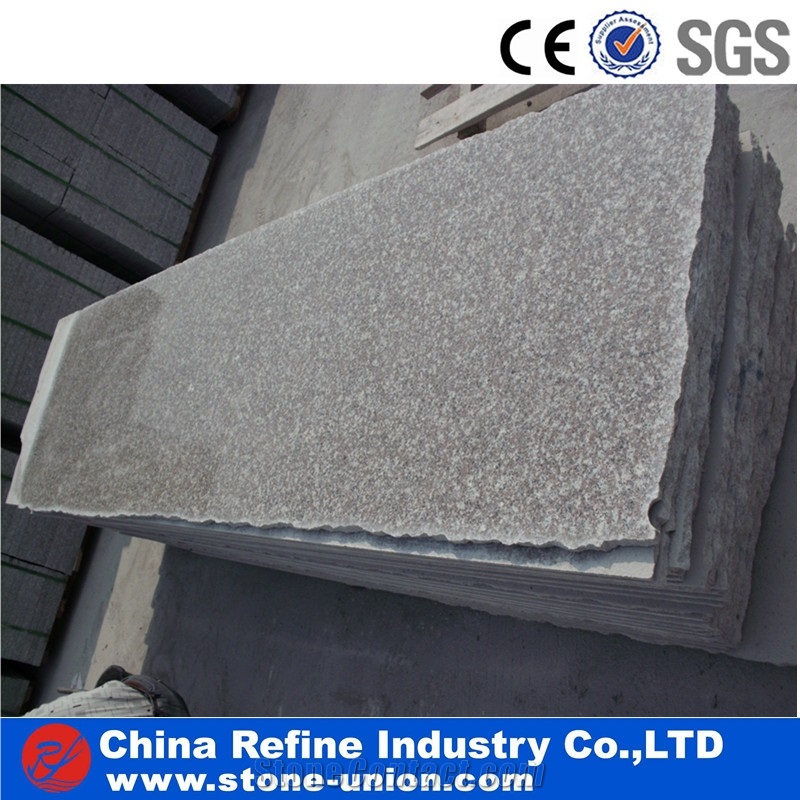 G664 Pink Polishing Granite Flag Slab,Thin Tiles, Polished Tiles Flooring and Wall Covering, Big Random ,Cheap Price Natural Building Stone