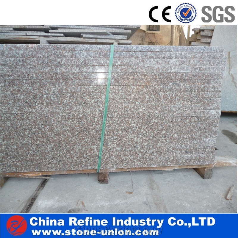 G664 Pink Polishing Granite Flag Slab,Thin Tiles, Polished Tiles Flooring and Wall Covering, Big Random ,Cheap Price Natural Building Stone