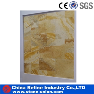 Gold Travertine Tumbled Floor Tiles, Yellow Travertine Floor Covering Tiles,Polished Travertine Flooring Tiles,Gold Yellow Travertine Tiles & Slabs