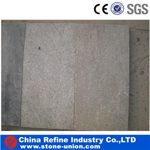 Green Quartzite Tiles Honed, China Green Quartzite Cultured Stone,,Exterior House Wall Decorative Culture Stone,Garden Culture Wall Stone