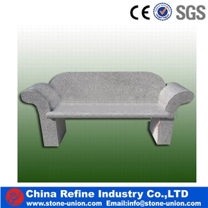 Grey Granite Stone Bench,China Grey Granite Garden Outdoor Bench,Chinese Polished Grey G654 Granite Bench , Outdoor Furniture , Stone Garden Bench