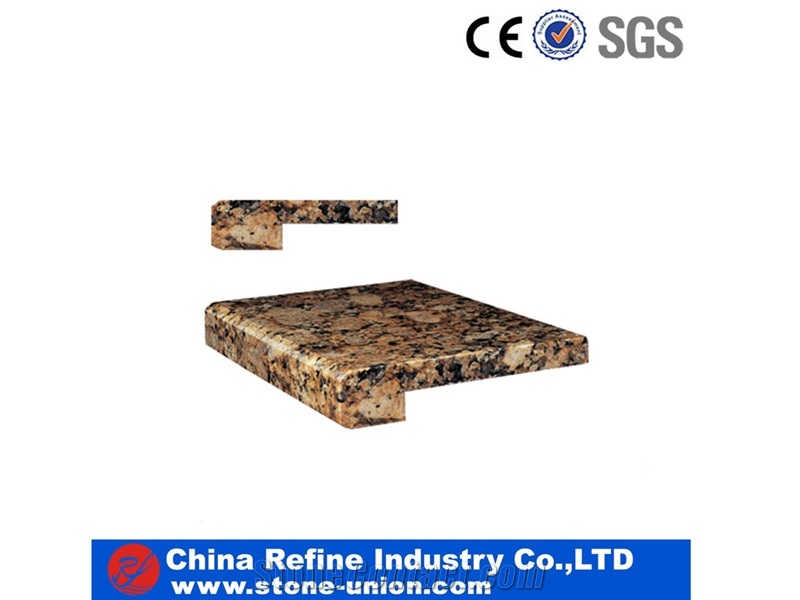 High Polished Granite Bath Top,Sandy Gold Bathroom Top,Rusty Yellow Bath Design,Ming Gold Bathroom Countertop,Golden Sand Bath Prefab Tops