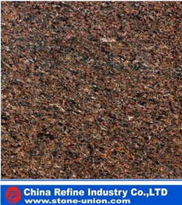 Imperial Pearl Royal Brown Granite Slab Tile, Royal Silver Granite Machine Cut Polished Panel Walling,Hotel Floor Covering Pattern, Countertops