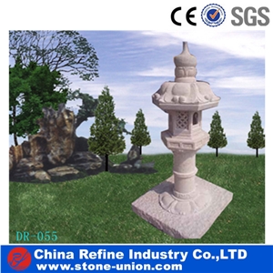 Japanese Garden Lantern,G603 Granite Garden Lantern,Granite Lantern,Garden Lamp, G603 Grey Granite Garden Lamps,Stone Lantern, Grey Granite Lanterns