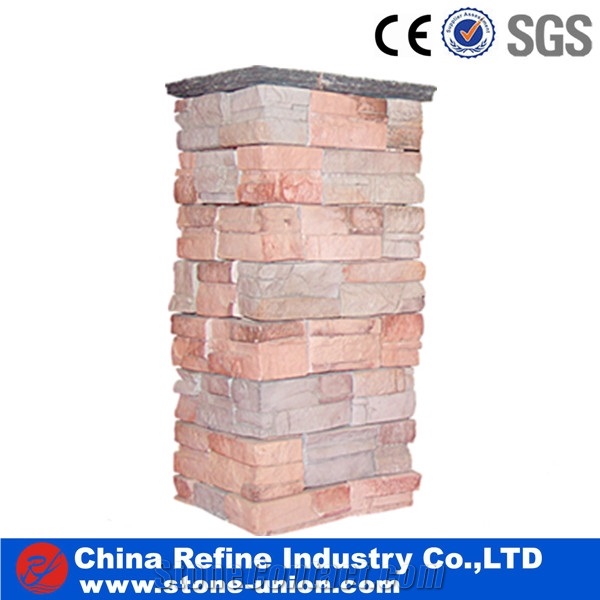 Landscaping Stones,Slate Stone Pillars,Slate Gates Columns,Slate Gate Post, Slate Gate Pillars, Slate Fence Palisade,, Ledger Slate Decorative Pillar