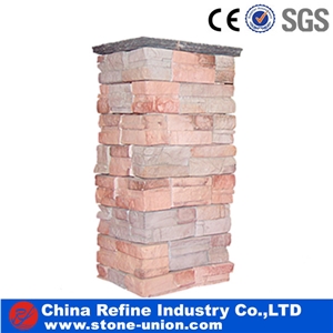 Landscaping Stones,Slate Stone Pillars,Slate Gates Columns,Slate Gate Post, Slate Gate Pillars, Slate Fence Palisade,, Ledger Slate Decorative Pillar