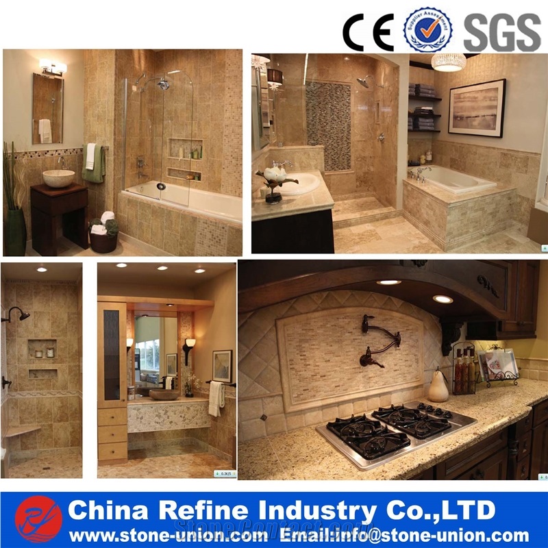 Light Beige Travertine Premium Quality Tiles, China Beige Travertine,Travertine Stone Flooring,Cream White Travertine Wall Tiles
