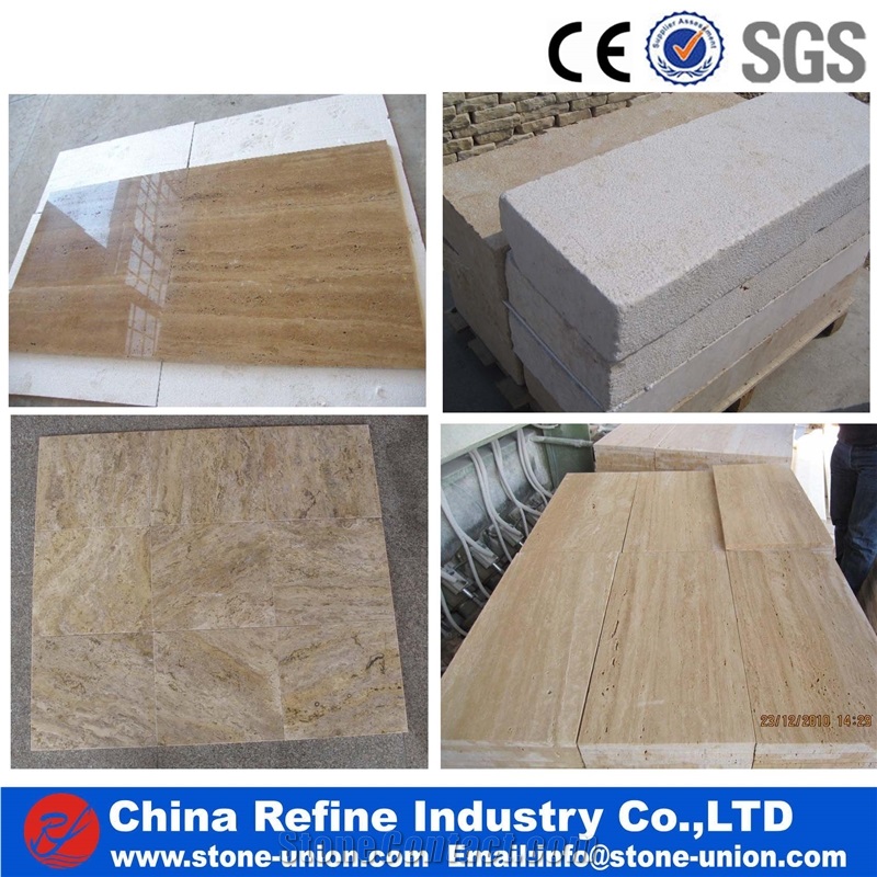 Light Beige Travertine Premium Quality Tiles, China Beige Travertine,Travertine Stone Flooring,Cream White Travertine Wall Tiles