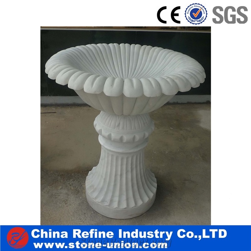 Modern Large Garden Flower Pot,Outdoor Landscaping Planters ,Flower Pot, Carved Flower Planter, Exterior Flower Stand