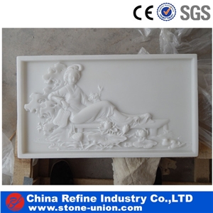 Mona Lisa Shadow Carving,Natural Stone Laser Engraving,Bali Stone Man Made Engravings Relief Design,Wall Carvings,Europe Relief,Marble Relief Panel