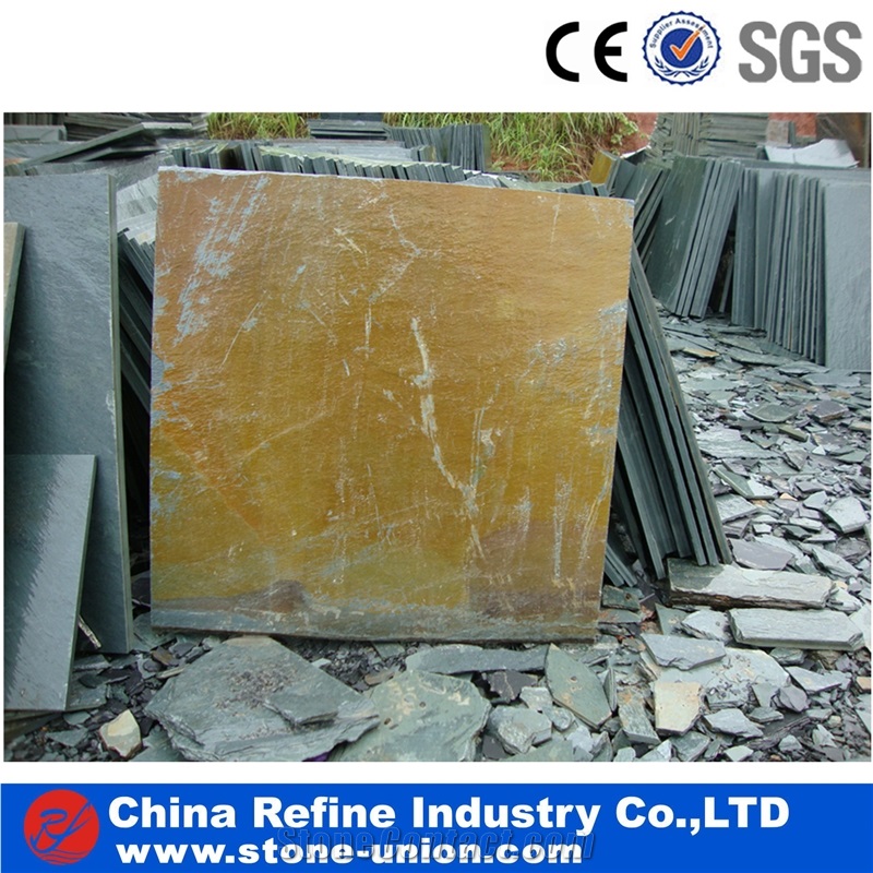 Natural Paving Stone,Rusty Slate Wall Tiles,Slate Pavers,Multicolor Slate Floor,Walkway Pavers,Chinese Rusty Slate Flooring Tiles, Wall Covering