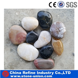 Pebble Stone for Landscaping and Decoration, Beach Pebble Stone,River Stone,Coloured Pebble Stone Driveways,A Grade Natural Pebbles