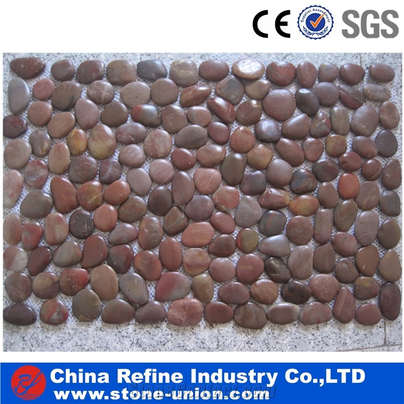 Pebbles Mosaic Medallions,Pebblestone Mosaic on Mesh,Pebble Mosaic for Floor Tiles,Bathroom,Hotel Decoration,Wall Mosaic Pattern,Interior Decoration