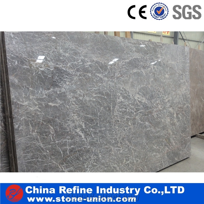 Polished Antic Grey Marble,Colorful Chinese Marble Pattern