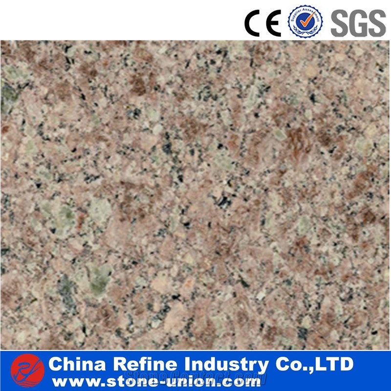 Polished G636 Pink Granite Tiles Red Slabs Tiles Natural Building Stone Flooring Wall Decoration Cladding, Counter Tops Window Sills with Best Price