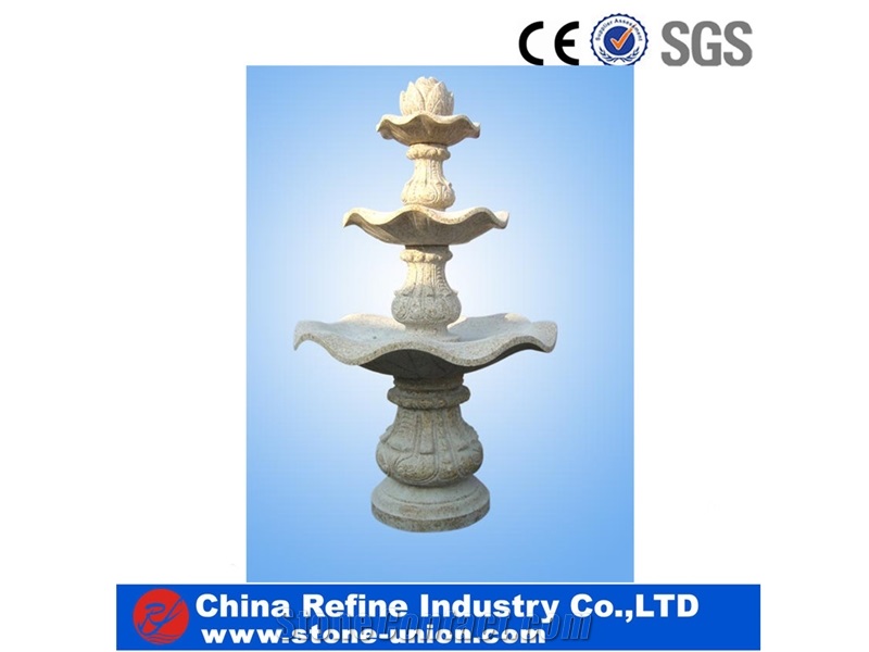 Rolling Ball Fountains,Garden Landscaping Natural Stone Fountain Floating Ball,Marble Water Fountain with Statue,Water Fountain Decoration