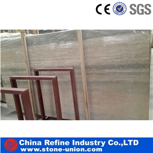 Silver Travertine Vein Cut Tiles & Slabs, Turkey Grey Travertine Floor Tiles, Wall Tiles,, Grey Polished Travertine Slabs,Brown Travertine Stone