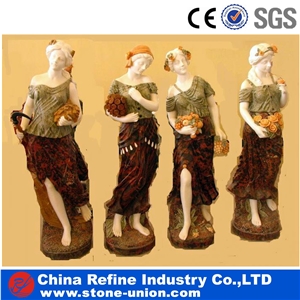 Statue Stone Sculpture Art Sale,Cheap Garden Marble Stone Sculpture,Western Style Human Handcarved Sculptures,Garden Decoration Statues