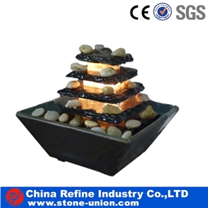 Tabletop Stone Fountain,Floor Stone Fountain with Light,Latest Product Fashionable Beautiful Decorative Natural Hand Carved Slate Fountain Tabletop Stone Fountain,Floor Stone Fountain with Light,Latest Product Fashionable Beautiful Decorative Natural Hand Carved Slate Fountain