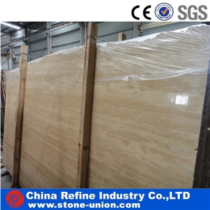 Travertine-Classic Light Travertine Filled, Polished Slabs,Beige Polished Travertine Floor Tiles, Wall Tiles,Beige Travertine Floor Tiles