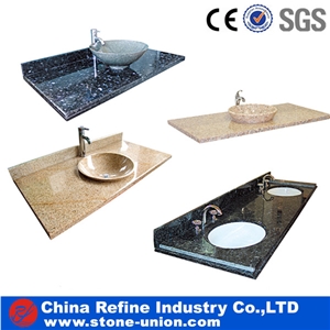 Vanity Top,Bathroom Countertops, Vanity Tops, Custom Caesarstone Top,Marble Vanity Top, Beige Marble