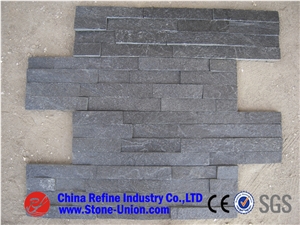 White Quartzite Cultured Stone Ledge Stone Wall Cladding&Pure White Thin Stone Veneer ,Cheaper S Shape Stone Veneer,Natural White Slate