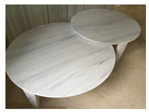 Kenya White Marble Table Top