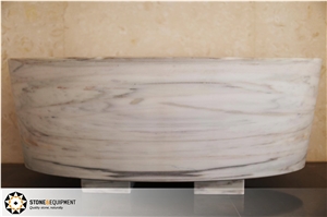 Rosa Aurora Marble Wash Basin