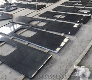 G654, Sesame Black, Sesame Black Of China, Countertops, Kitchen Countertops, Kitchen Top, Kitchen Bar Top, China Black Granite Countertops