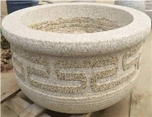 Golden Grain, Flower Pots, Planter Pots, Flower Vases, Outdoor Planters, Exterior Flower Pots, Landscaping Planters, China Yellow Granite