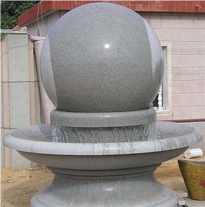 Padang Crystal Granite.Grey Flower Pot