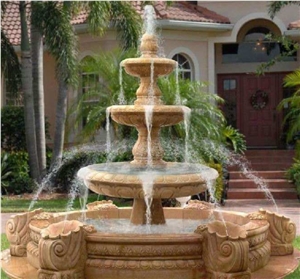 Sunset Glow Red, Garden Fountains, Exterior Fountains, Rolling Sphere Fountains, Ball Fountains, Fountain Sphere Balls, China Red Marble
