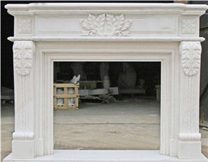 White Jade, Fireplace Decorating, Fireplace Insert, Natural Stone Fireplaces, Sculptured Fireplace, China White Marble