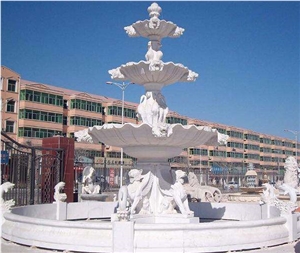 White Jade, Garden Fountains, Exterior Fountains, Sculptured Fountains, China White Marble