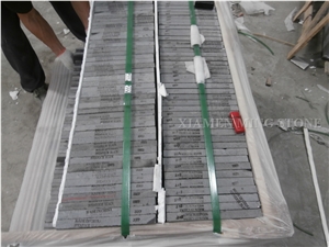 A Quality Mongolia Black Basalt Nero Ebony Black Andesite G133 Flamed,Lavqa Stone Brick Tile Panel for Railway Floor Covering Customized A Quality Mongolia Black Basalt Nero Ebony Black Andesite G133 Flamed,Lavqa Stone Brick Tile Panel for Railway Floor Covering Customized