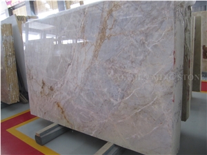 Amarillo Giallo Siena Yellow Marble Polished Slabs, Machie Cut Walling Tiles,Hotel Lobby Floor Paving Pattern Project