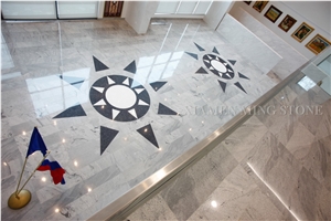 Best Price China Viscont White Granite Tile Panel Slabs Tile,Shanshui White Granite Machine Cut to Size for Building Wall Cladding Material