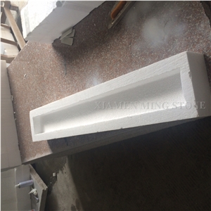 Block Stock-Absolute White Marble Balustrade Handrail Building Interior Stone, Marble Baluster for Villa Decoration