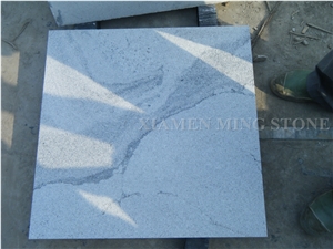 Bush Hammered Viscont White Juparana Granite Grey Vein Viskont Slabs Panel Tile,Shanshui White Granite Wall Cladding,Floor Paving