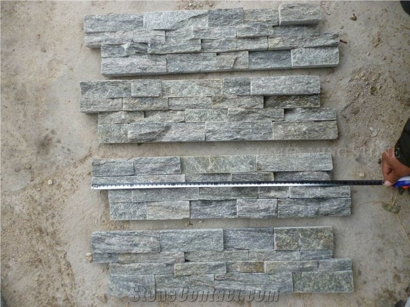 China Rainbow Rustic Slate Culture Stone Split Face Exposed Corner Stone,Stacked Stone Veneer Loose Stone