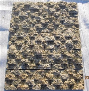 China Red Sandstone Culture Stone Split Face Exposed Castle Walling,Stacked Stone Veneer Loose Stone