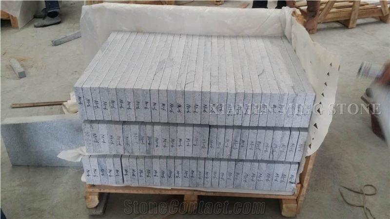 China Viscont White Granite Cube Stone Paver Set Exterior Cobble Stone Garden Paving,Landscaping Walkway Road Stone Pavers